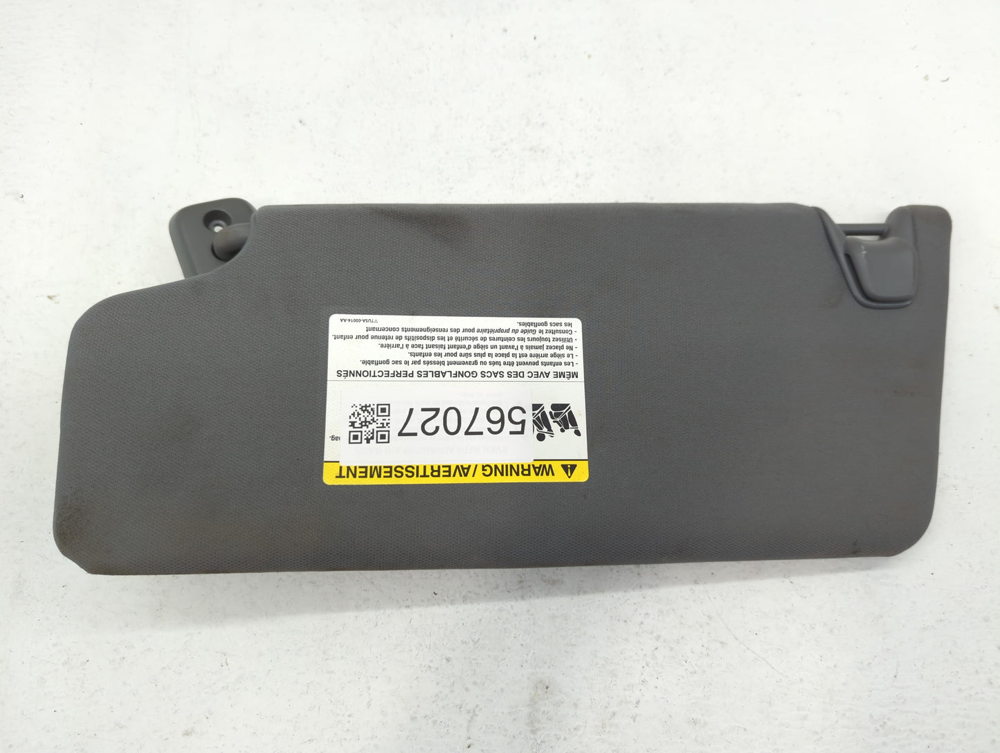 2011-2014 Ford F-150 Sun Visor Shade Replacement Driver Left Mirror Fits Fits 2011 2012 2013 2014 OEM Used Auto Parts - Oemu