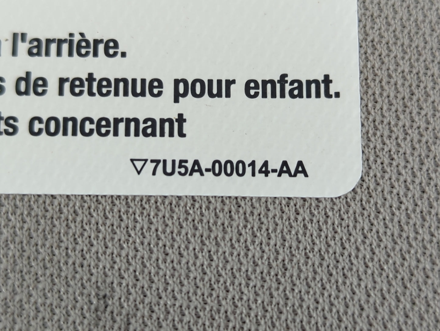 2011-2014 Ford F-150 Sun Visor Shade Replacement Passenger Right Mirror Fits Fits 2011 2012 2013 2014 OEM Used Auto Parts -