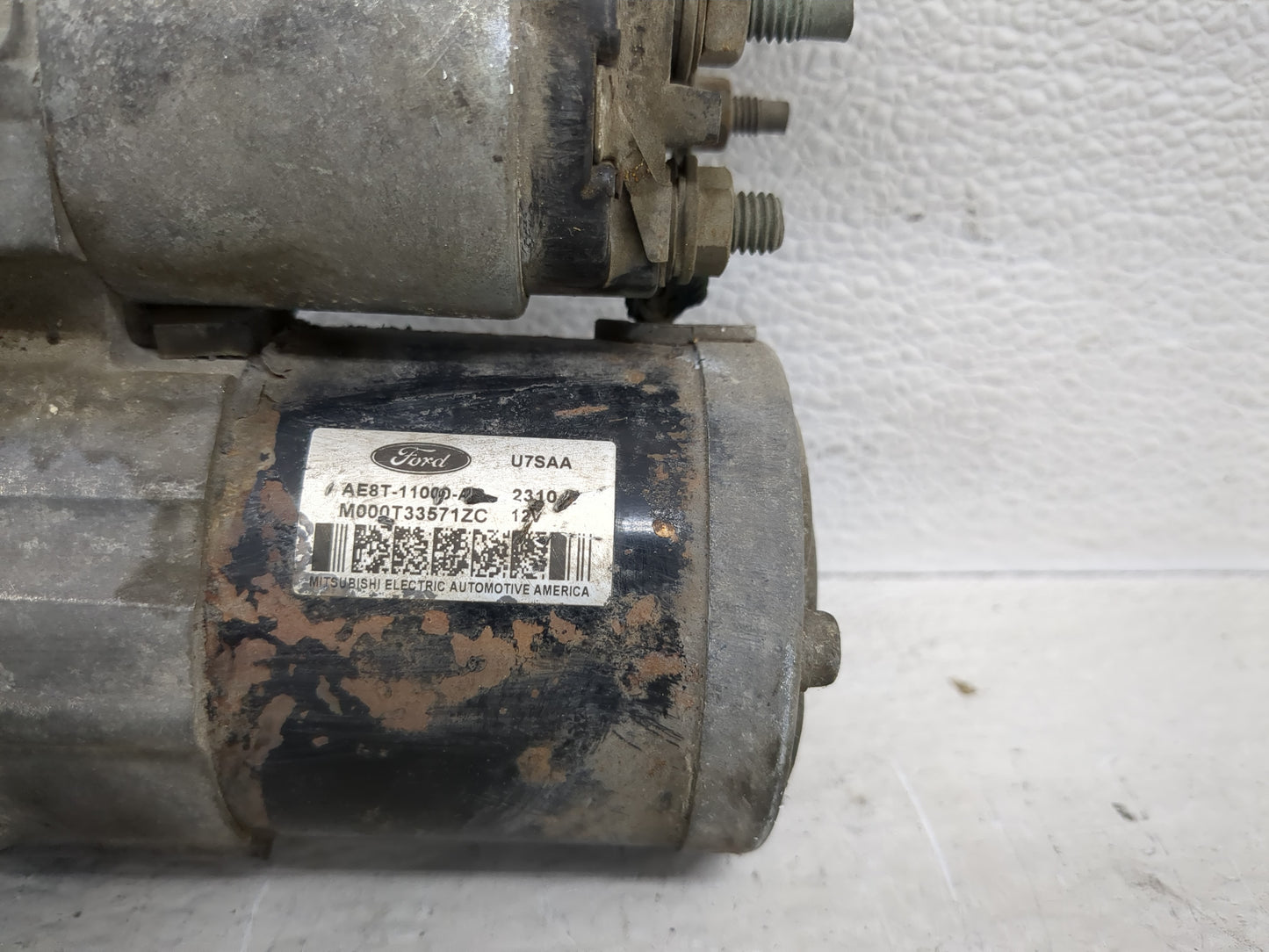 2011 Ford Fiesta Car Starter Motor Solenoid OEM P/N:AE8T-11000-AB Fits OEM Used Auto Parts - Oemusedautoparts1.com