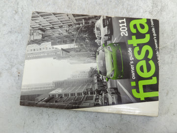 2011 Ford Fiesta Owners Manual Book Guide P/N:BE8J 19A321 AB OEM Used Auto Parts