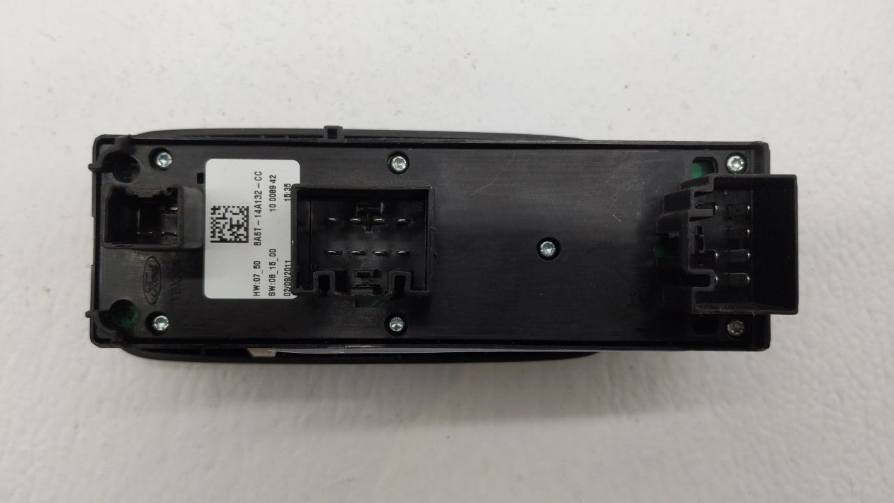 2011-2013 Ford Fiesta Master Power Window Switch Replacement Driver Side Left P/N:8A6T-14A132-CC Fits Fits 2011 2012 2013 OE