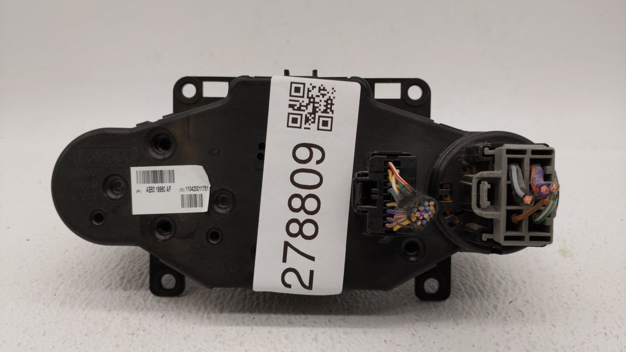 2011-2013 Ford Fiesta Climate Control Module Temperature AC/Heater Replacement P/N:AE83-19980-AE AE83-19980-AF Fits OEM Used