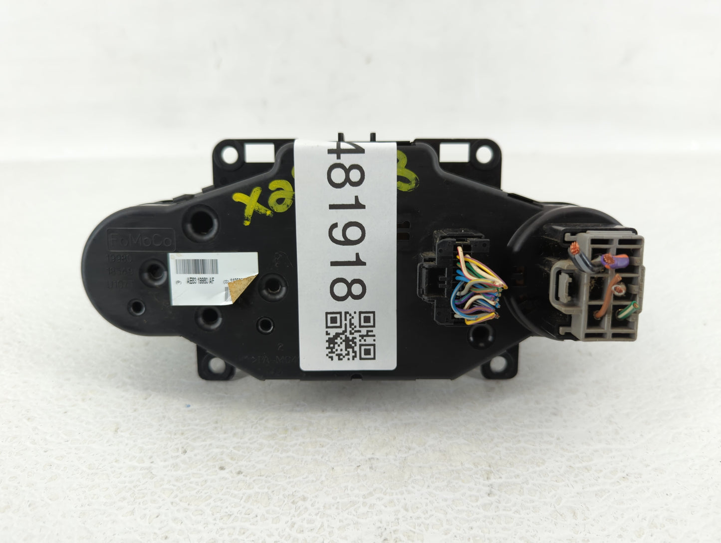 2011-2013 Ford Fiesta Climate Control Module Temperature AC/Heater Replacement P/N:AE83-19980-AF AE83-19980-AH Fits OEM Used