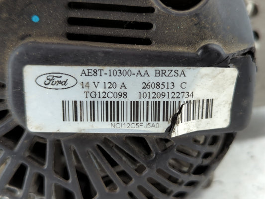 2011-2019 Ford Fiesta Alternator Replacement Generator Charging Assembly Engine OEM P/N:2608513 C TG12C098 Fits OEM Used Auto Parts