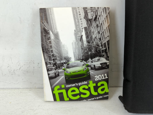 2011 Ford Fiesta Owners Manual Book Guide P/N:BE8J 19A321 AB OEM Used Auto Parts