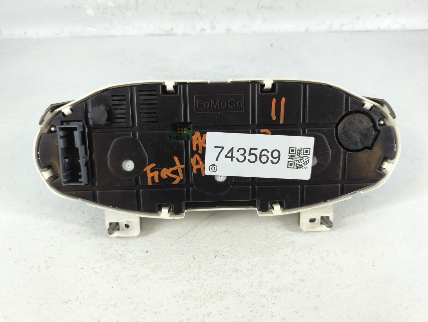 2011 Ford Fiesta Instrument Cluster Speedometer Gauges Fits OEM Used Auto Parts - Oemusedautoparts1.com