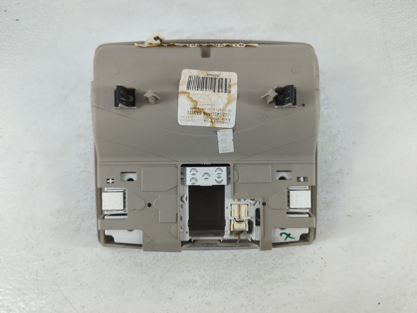 2009-2012 Ford Flex Overhead Roof Console Interior Dome Light - Oemusedautoparts1.com