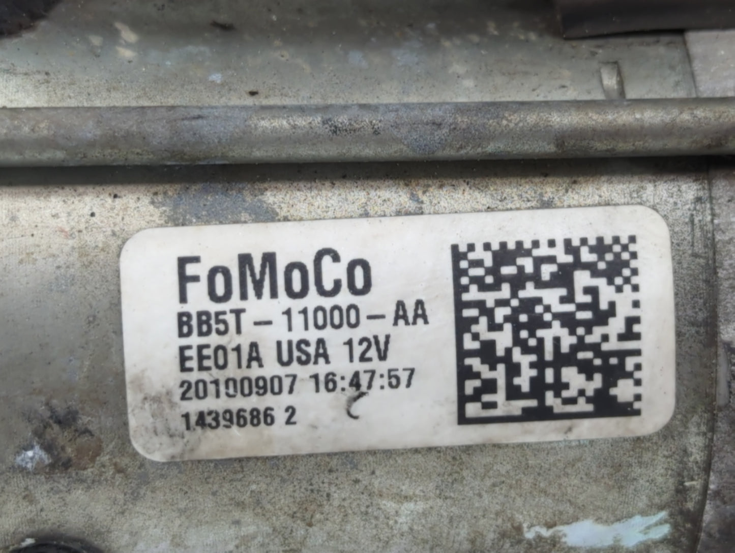 2003-2012 Ford Focus Car Starter Motor Solenoid OEM P/N:EE01A BB5T-11000-AA Fits OEM Used Auto Parts - Oemusedautoparts1.com