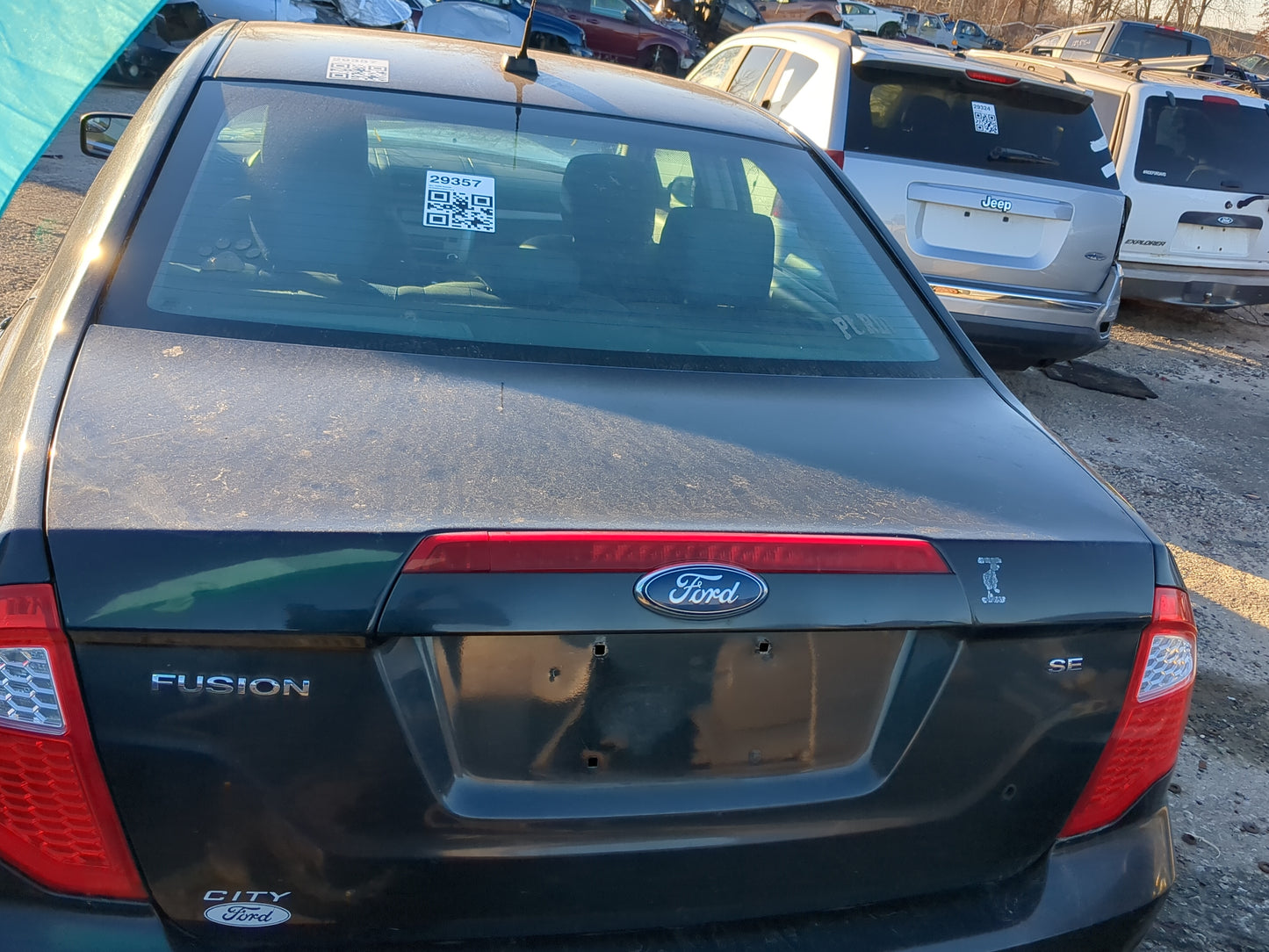 2010-2012 Ford Fusion Trunk/decklid/hatch/tailgate Oem - Oemusedautoparts1.com