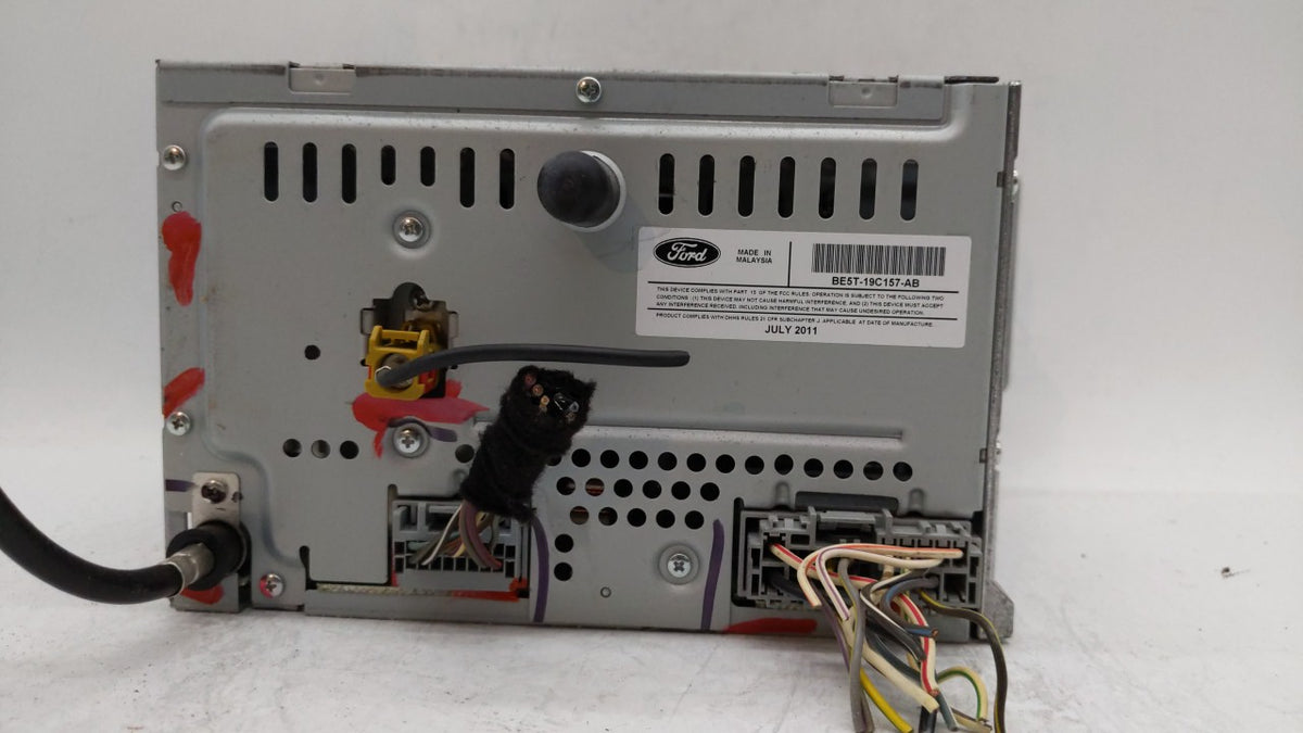 2010-2012 Ford Fusion Am Fm Cd Player Radio Receiver 225150 - Oemusedautoparts1.com