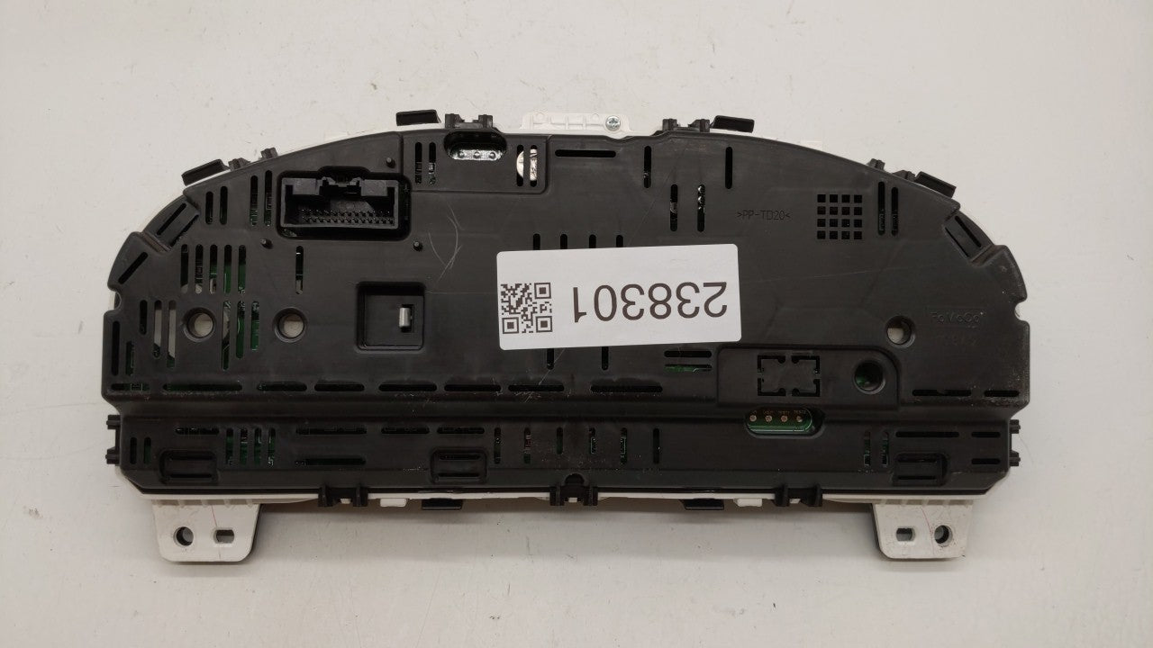 2011-2012 Ford Fusion Instrument Cluster Speedometer Gauges P/N:BE5T-10849-CD Fits Fits 2011 2012 OEM Used Auto Parts - Oemu