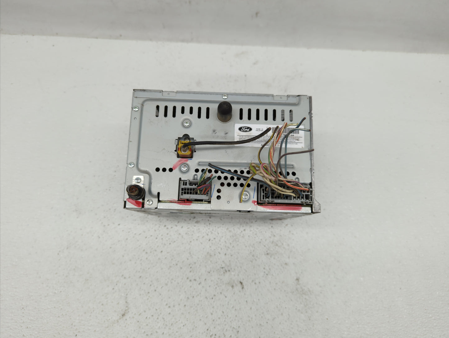 2010-2012 Ford Fusion Radio AM FM Cd Player Receiver Replacement P/N:BE5T-19C107-BA BE5T-19C157-AB Fits Fits 2010 2011 2012