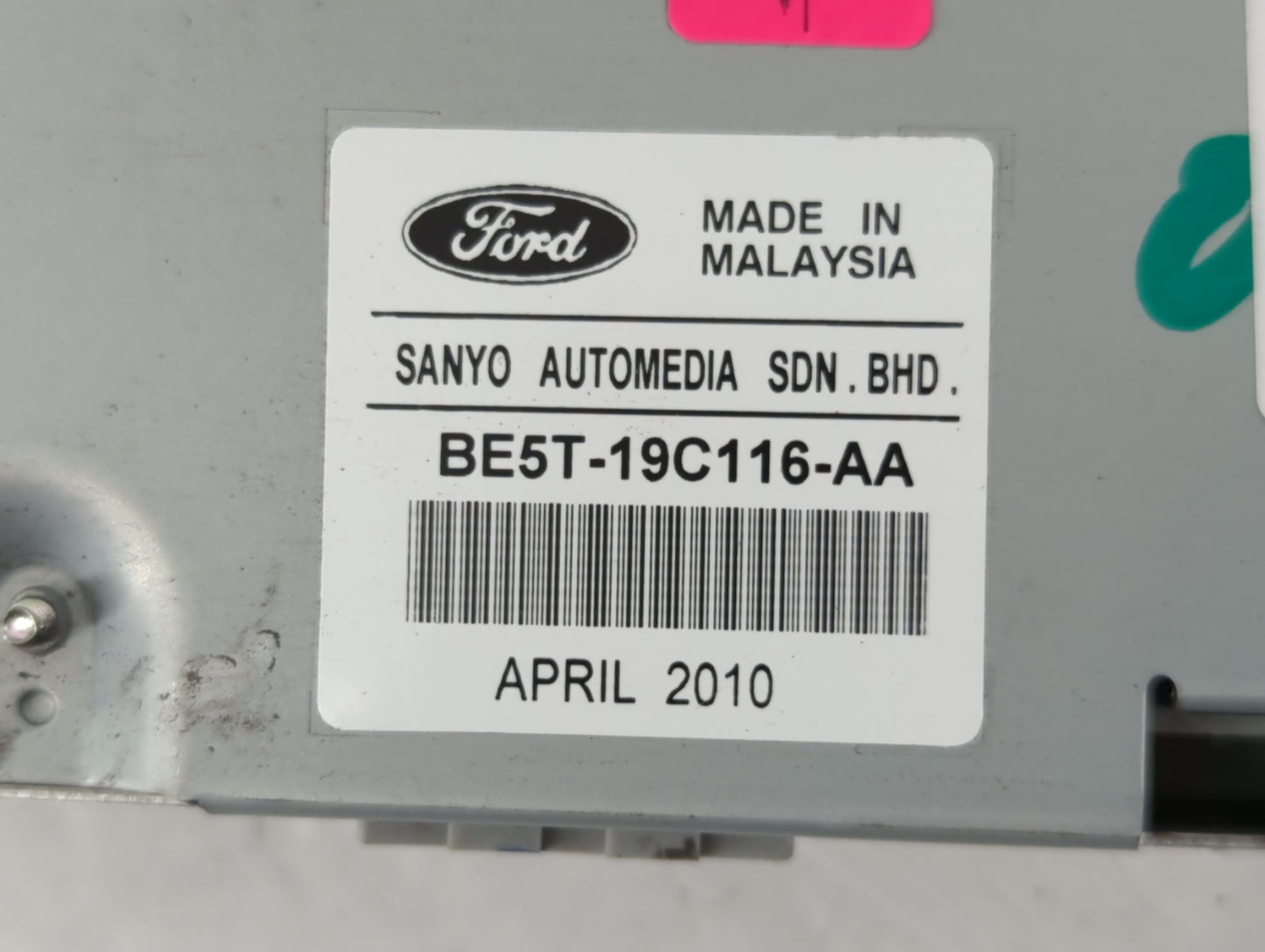 2010-2012 Ford Fusion Information Display Screen - Oemusedautoparts1.com