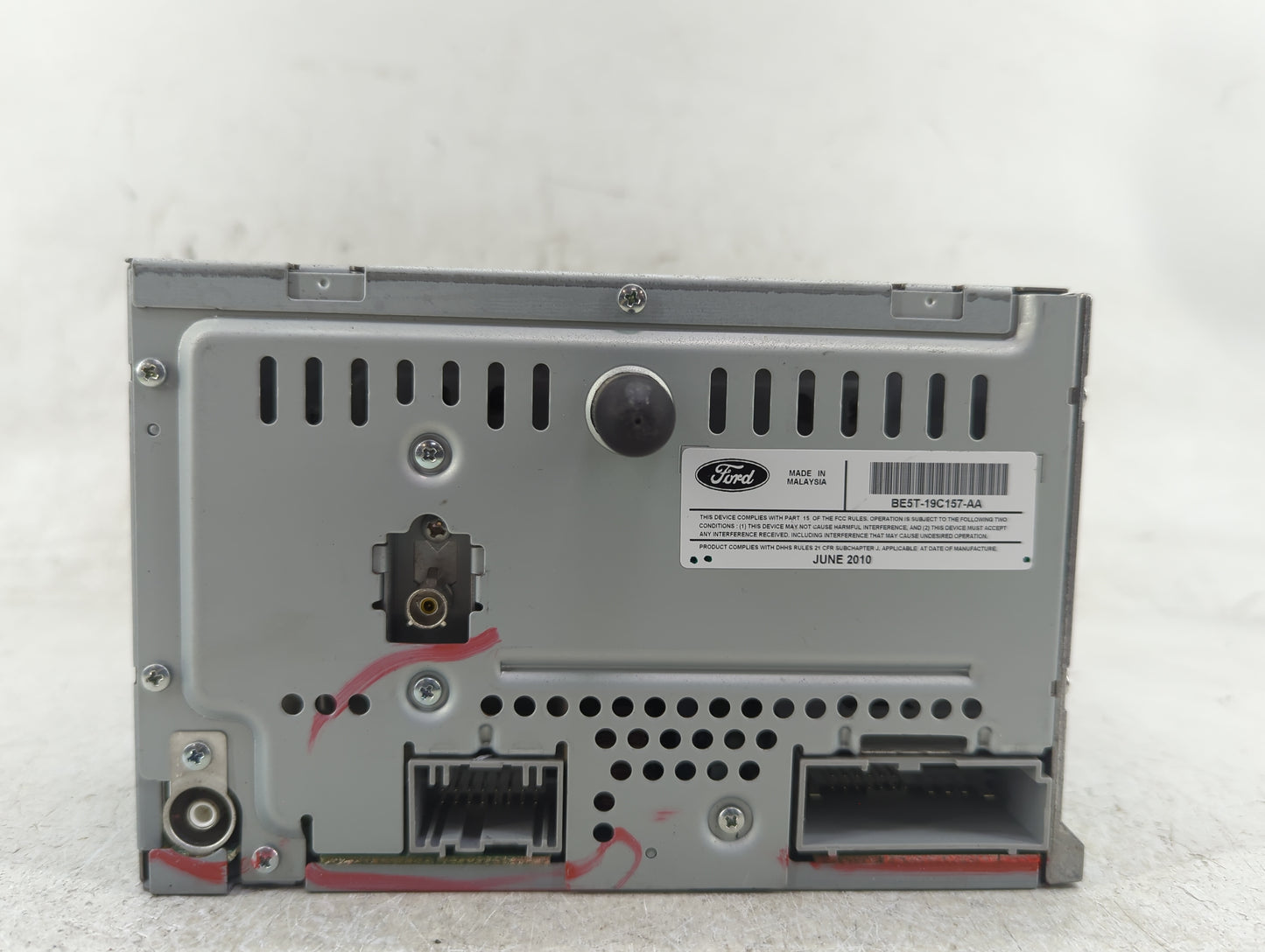 2011 Ford Fusion Radio AM FM Cd Player Receiver Replacement Fits OEM Used Auto Parts - Oemusedautoparts1.com