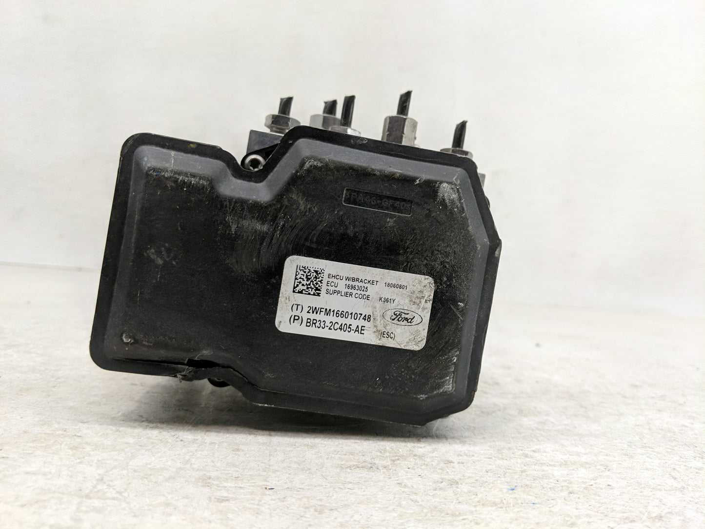 2011 Ford Mustang ABS Pump Control Module Replacement P/N:BR33-2C405-AE Fits OEM Used Auto Parts - Oemusedautoparts1.com