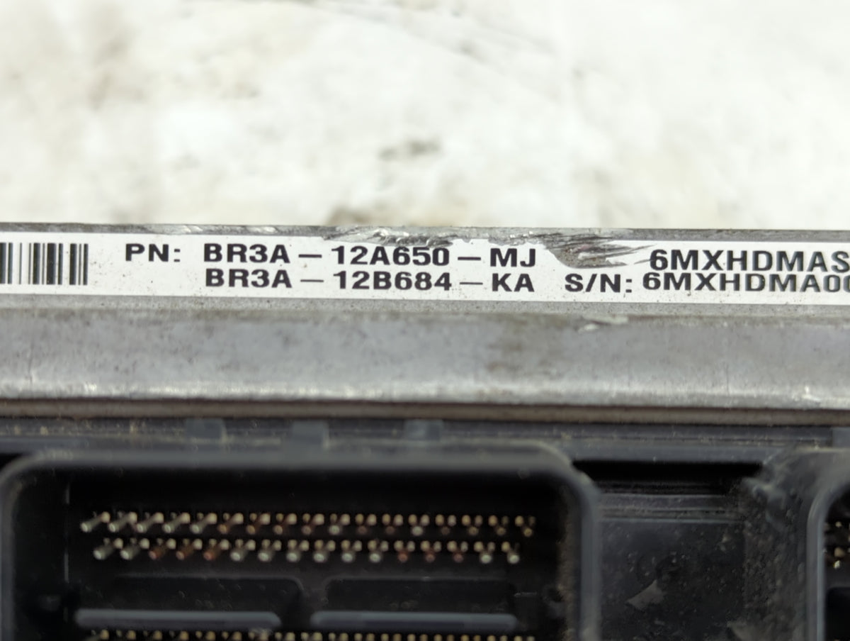 2011 Ford Mustang PCM Engine Control Computer ECU ECM PCU OEM P/N:BR3A-12A650-MJ BR3A-12B684-KA Fits OEM Used Auto Parts - O