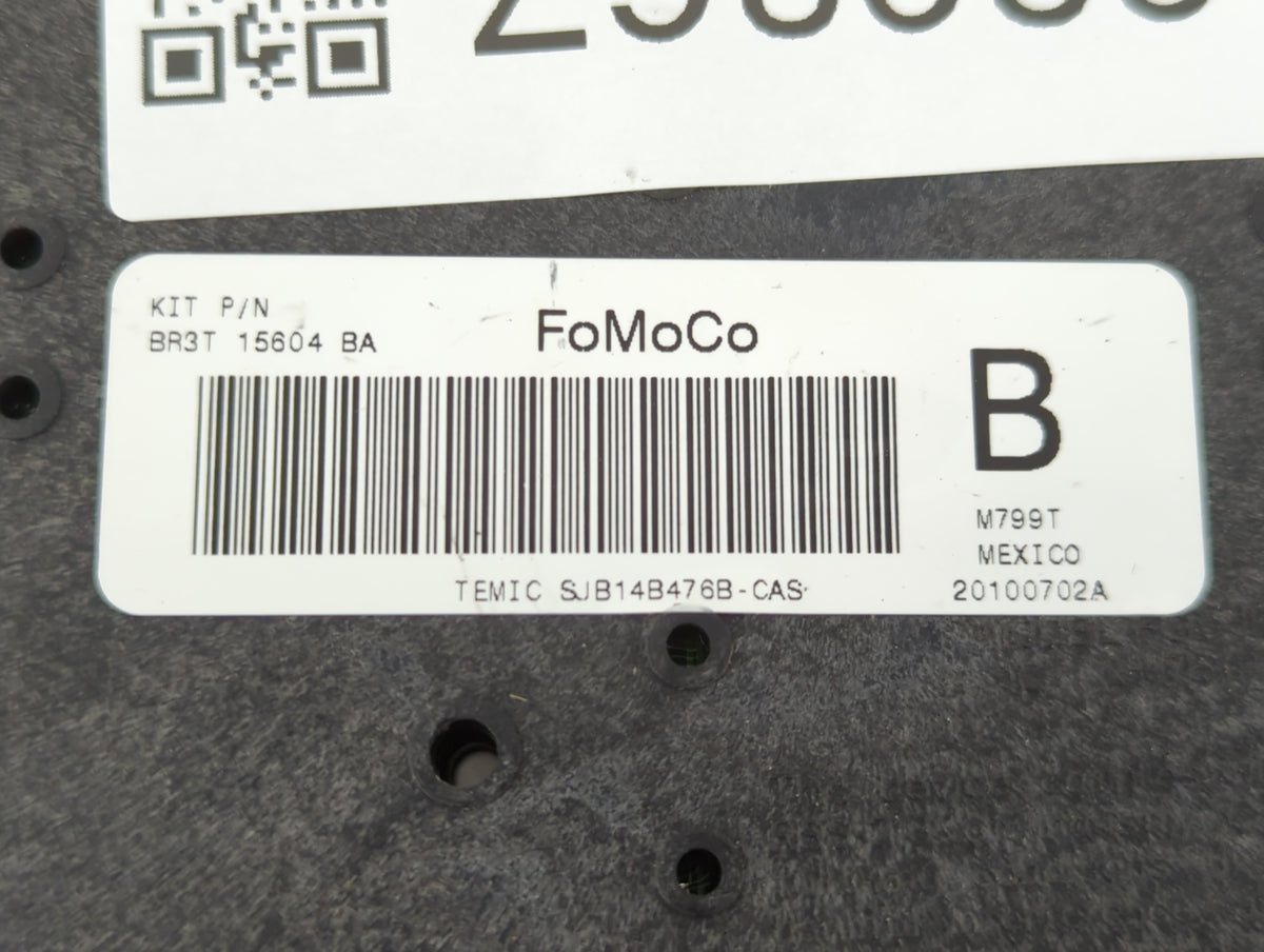 2011 Ford Mustang PCM Engine Control Computer ECU ECM PCU OEM P/N:BR3T-15604-BA Fits OEM Used Auto Parts - Oemusedautoparts1