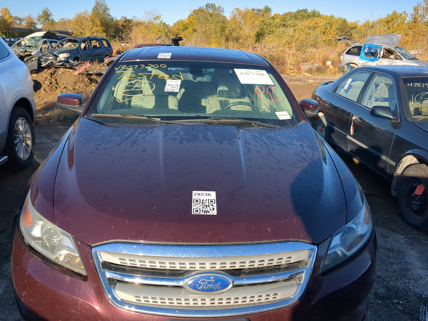 2010-2012 Ford Taurus Hood Oem - Oemusedautoparts1.com