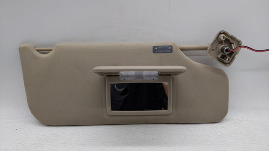 2010-2011 Ford Taurus Sun Visor Shade Replacement Passenger Right Mirror Fits Fits 2010 2011 OEM Used Auto Parts
