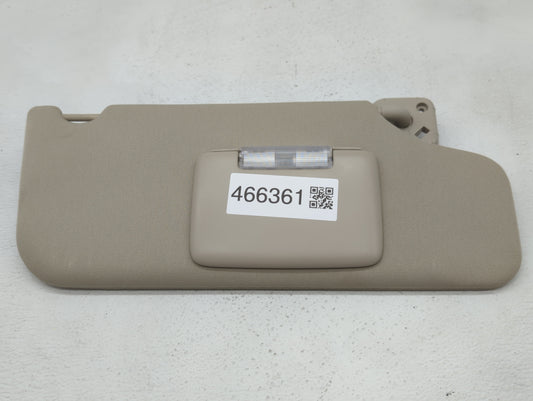 2010-2011 Ford Taurus Sun Visor Shade Replacement Passenger Right Mirror Fits Fits 2010 2011 OEM Used Auto Parts