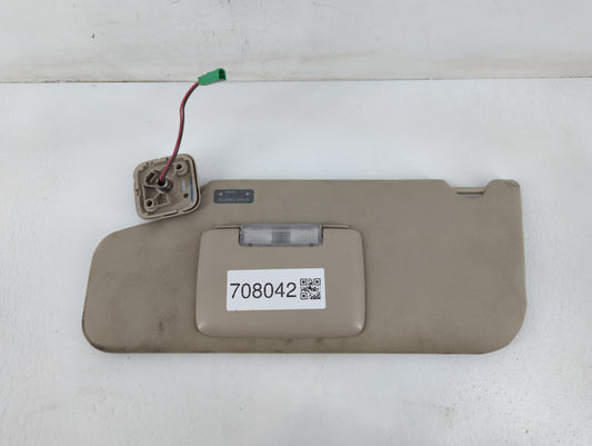 2010-2011 Ford Taurus Sun Visor Shade Replacement Driver Left Mirror Fits Fits 2010 2011 OEM Used Auto Parts