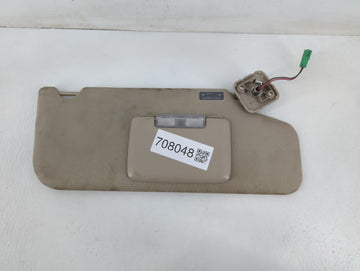 2010-2011 Ford Taurus Sun Visor Shade Replacement Passenger Right Mirror Fits Fits 2010 2011 OEM Used Auto Parts