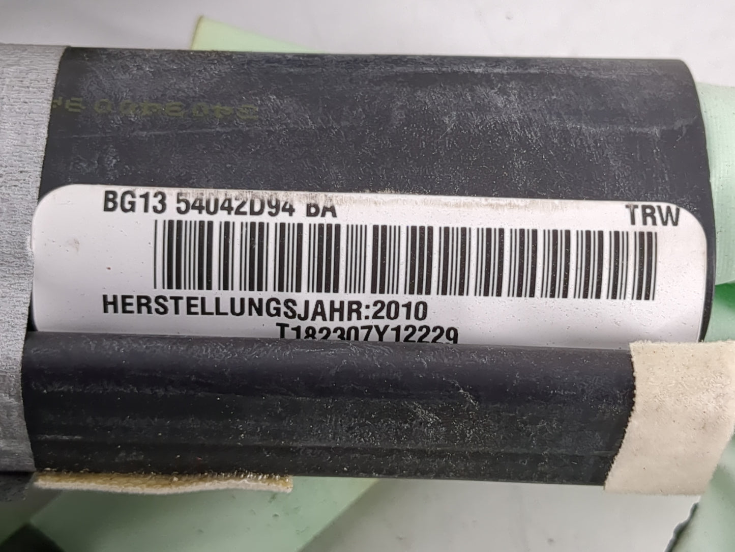 2010-2012 Ford Taurus Air Bag Passenger Right Dashboard OEM P/N:54042D94 BA BG13, 2002560A Fits Fits 2010 2011 2012 OEM Used