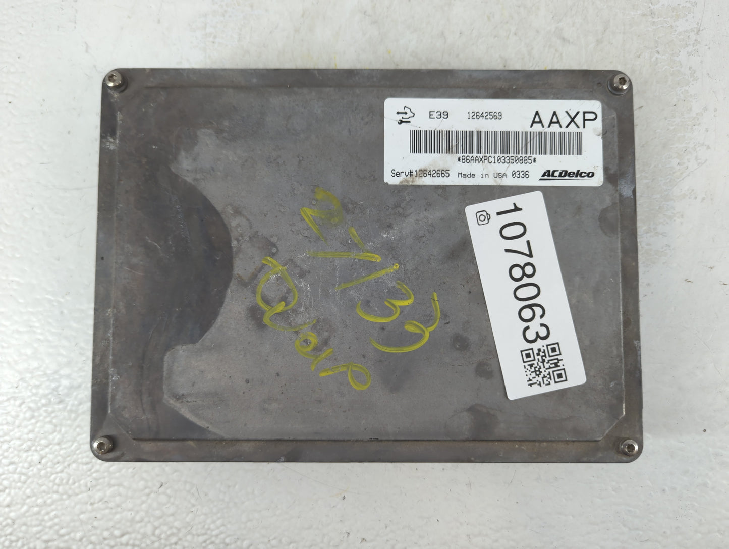 2010-2011 Gmc Terrain PCM Engine Control Computer ECU ECM PCU OEM P/N:12642569 Fits Fits 2010 2011 2012 2013 OEM Used Auto P