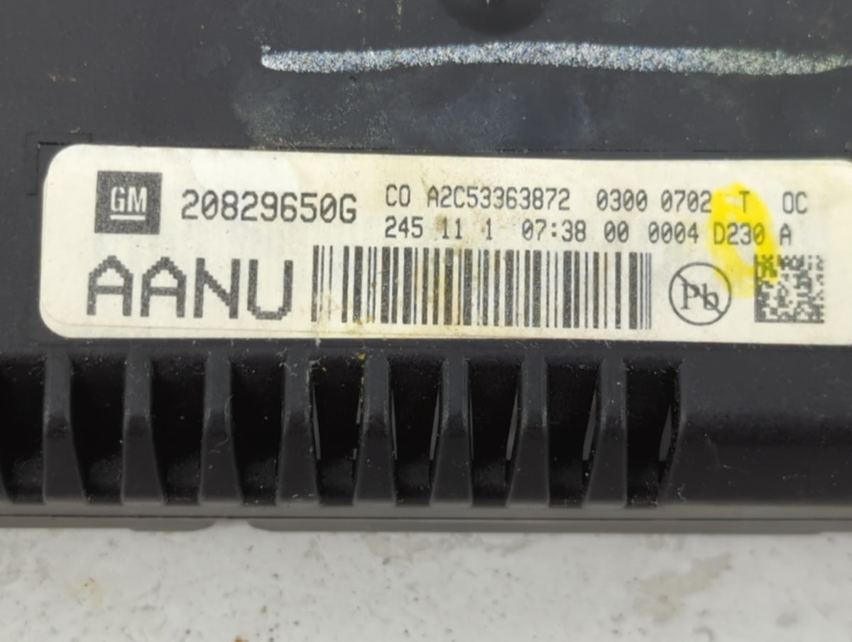 2010-2011 Gmc Terrain Information Radio Display Screen 1179928 - Oemusedautoparts1.com