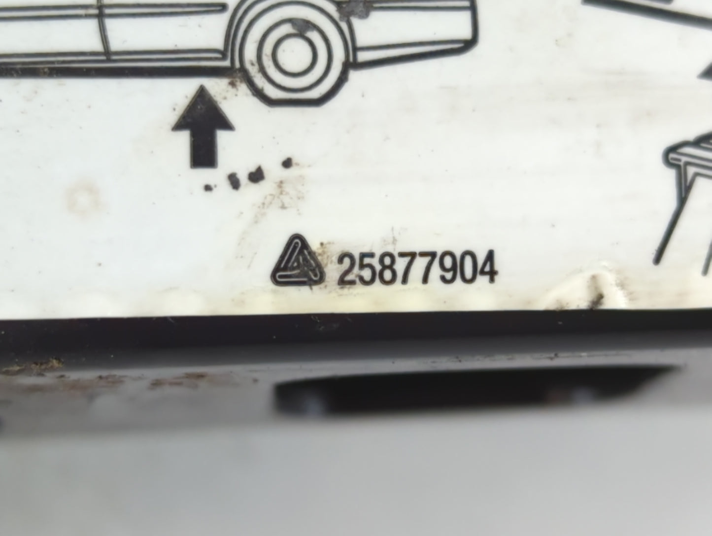 2011 Gmc Terrain Spare Scissor Car Jack - Oemusedautoparts1.com