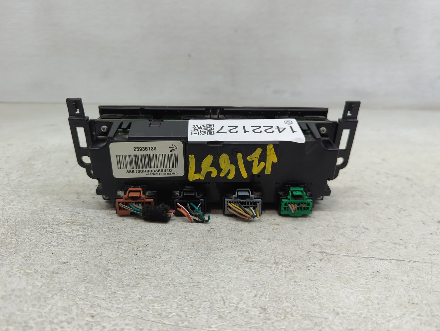 2007-2011 Gmc Yukon Climate Control Module Temperature AC/Heater Replacement P/N:25936130 Fits Fits 2007 2008 2009 2010 2011