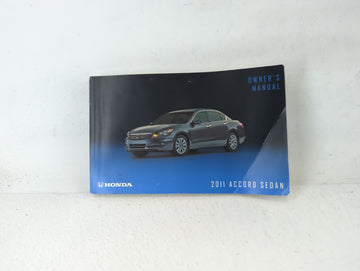 2011 Honda Accord Owners Manual Book Guide P/N:00X31-TA5-6300 31TA5630 OEM Used Auto Parts