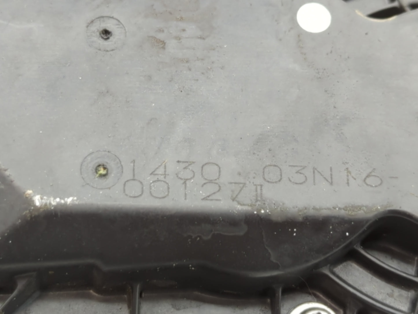 2008-2011 Honda Accord Throttle Body P/N:1430 03N16 Fits Fits 2008 2009 2010 2011 OEM Used Auto Parts - Oemusedautoparts1.co