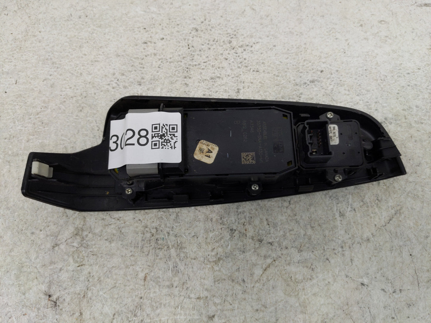 2006-2011 Honda Civic Master Power Window Switch Replacement Driver Side Left P/N:35750-SNA-A130-M1 Fits OEM Used Auto Parts
