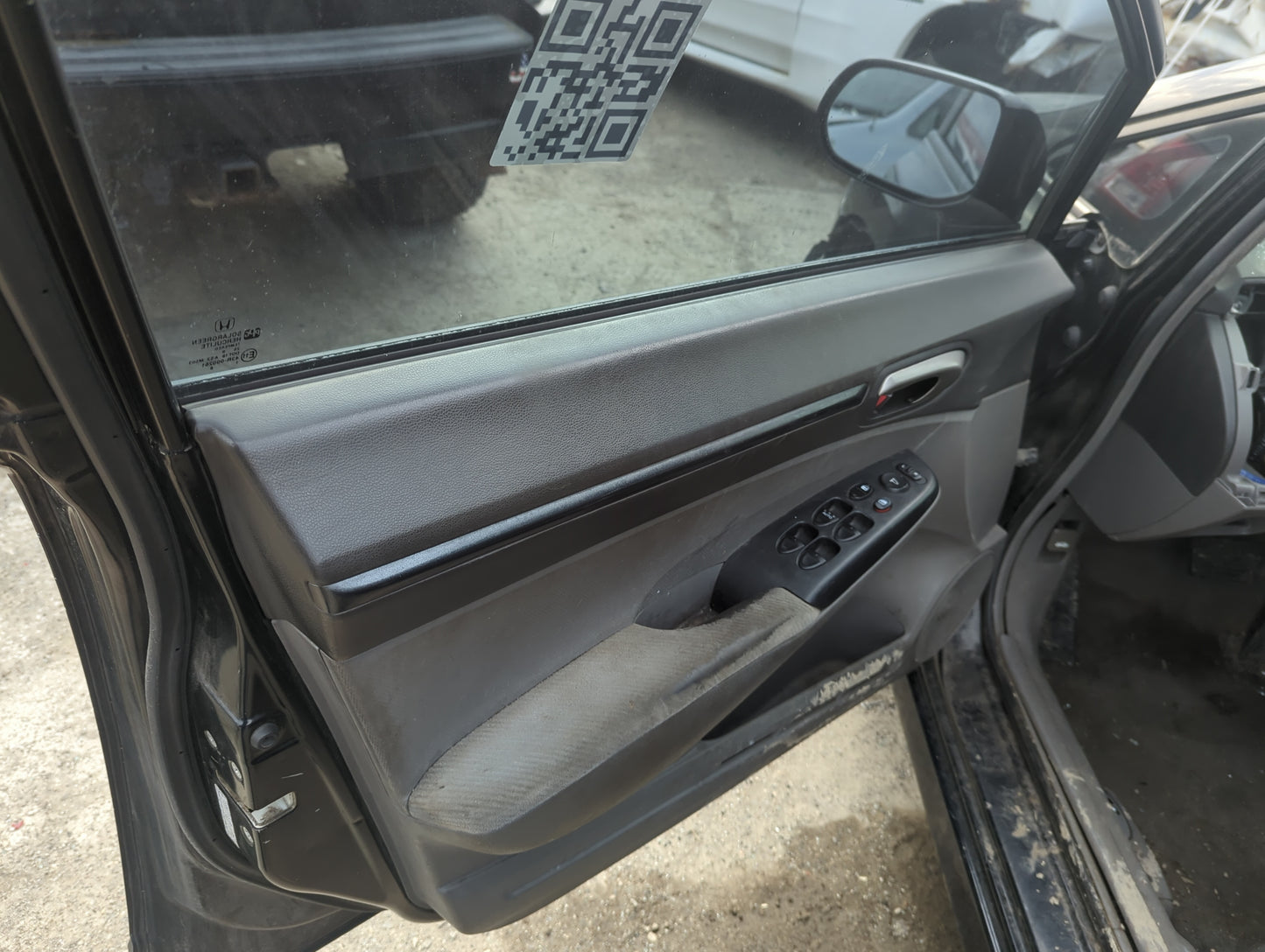 2011 Honda Civic Front Left Driver Interior Door Panel Trim - Oemusedautoparts1.com