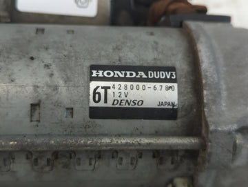 2011-2013 Honda Odyssey Car Starter Motor Solenoid OEM P/N:428000-6780 Fits Fits 2010 2011 2012 2013 OEM Used Auto Parts