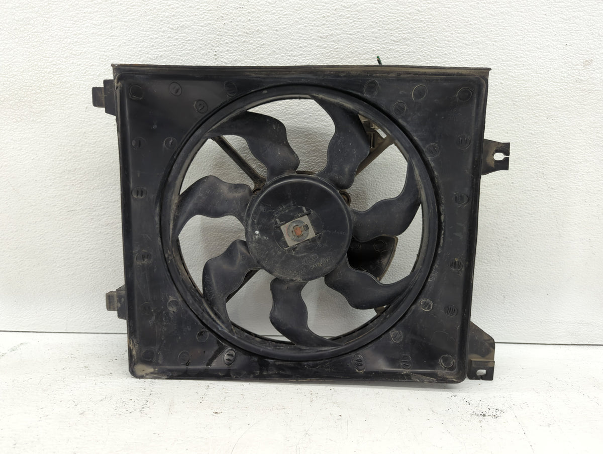 2006-2011 Hyundai Accent Left Radiator Fan Motor Assembly 613061 - Oemusedautoparts1.com