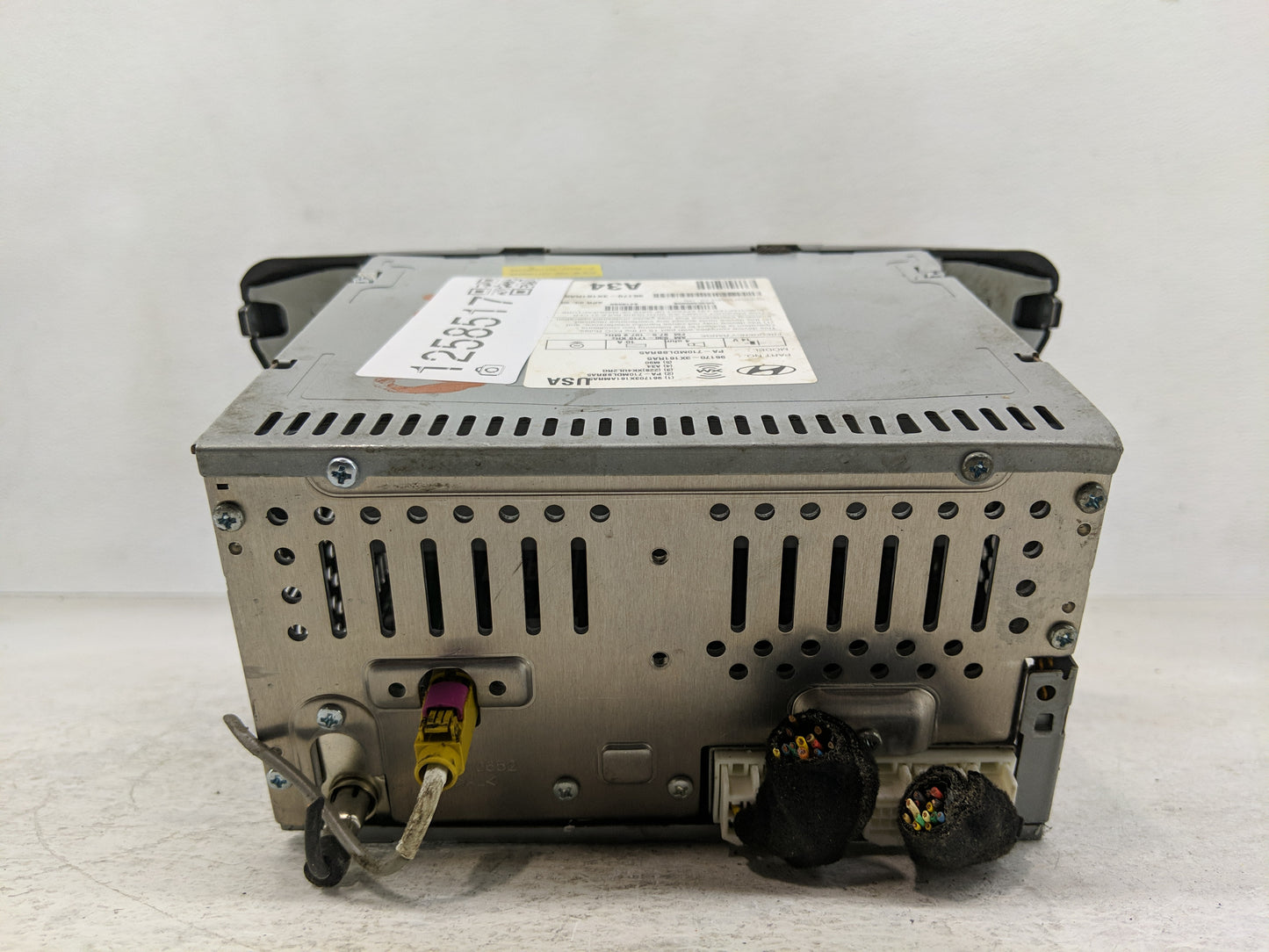 2011-2013 Hyundai Elantra Radio AM FM Cd Player Receiver Replacement P/N:96170-3X161RA5 Fits Fits 2011 2012 2013 OEM Used Au