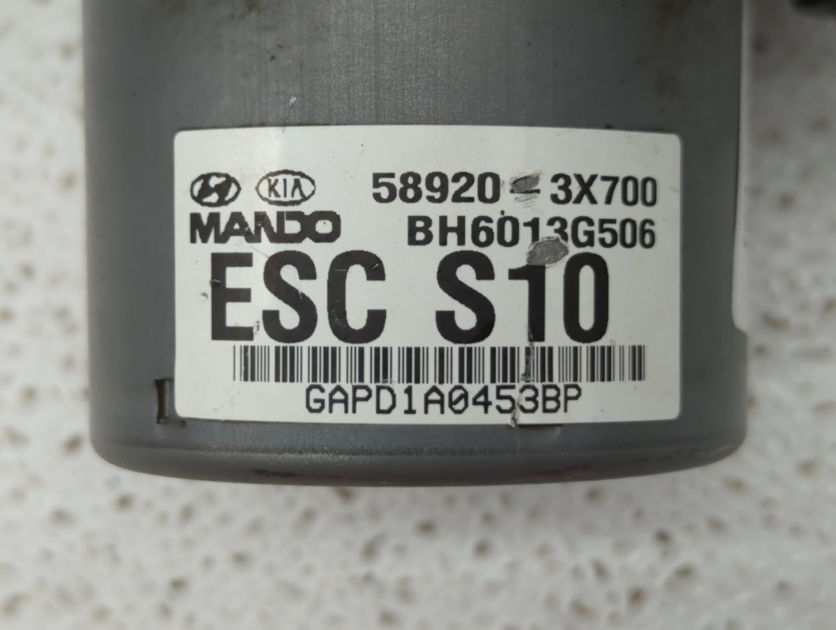 2011-2013 Hyundai Elantra Anti-Lock Brake ABS Pump Module Actuator OEM P/N:58920-3X650 58920-3X700 Fits Fits 2011 2012 2013