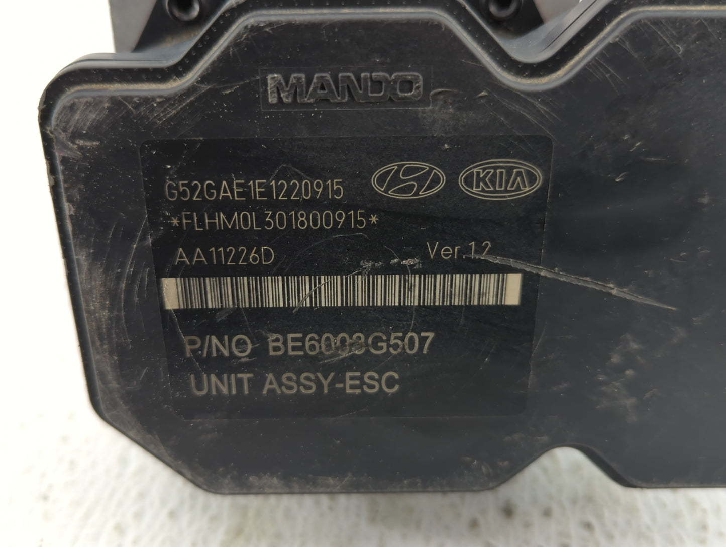 2011-2013 Hyundai Elantra ABS Pump Control Module Replacement P/N:BE6003G507 Fits Fits 2011 2012 2013 OEM Used Auto Parts -