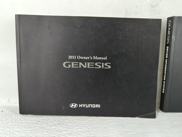 2011 Hyundai Genesis Owners Manual Book Guide P/N:A3M0-EU09E OEM Used Auto Parts