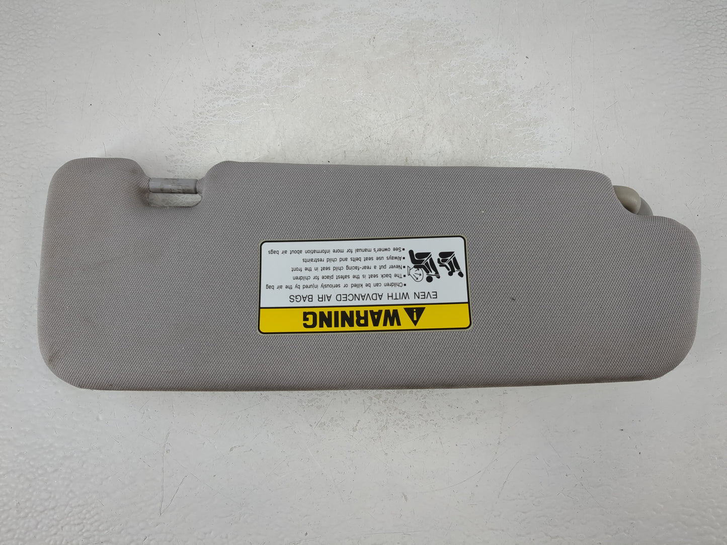2011-2014 Hyundai Sonata Sun Visor Shade Replacement Driver Left Mirror Fits Fits 2011 2012 2013 2014 OEM Used Auto Parts -