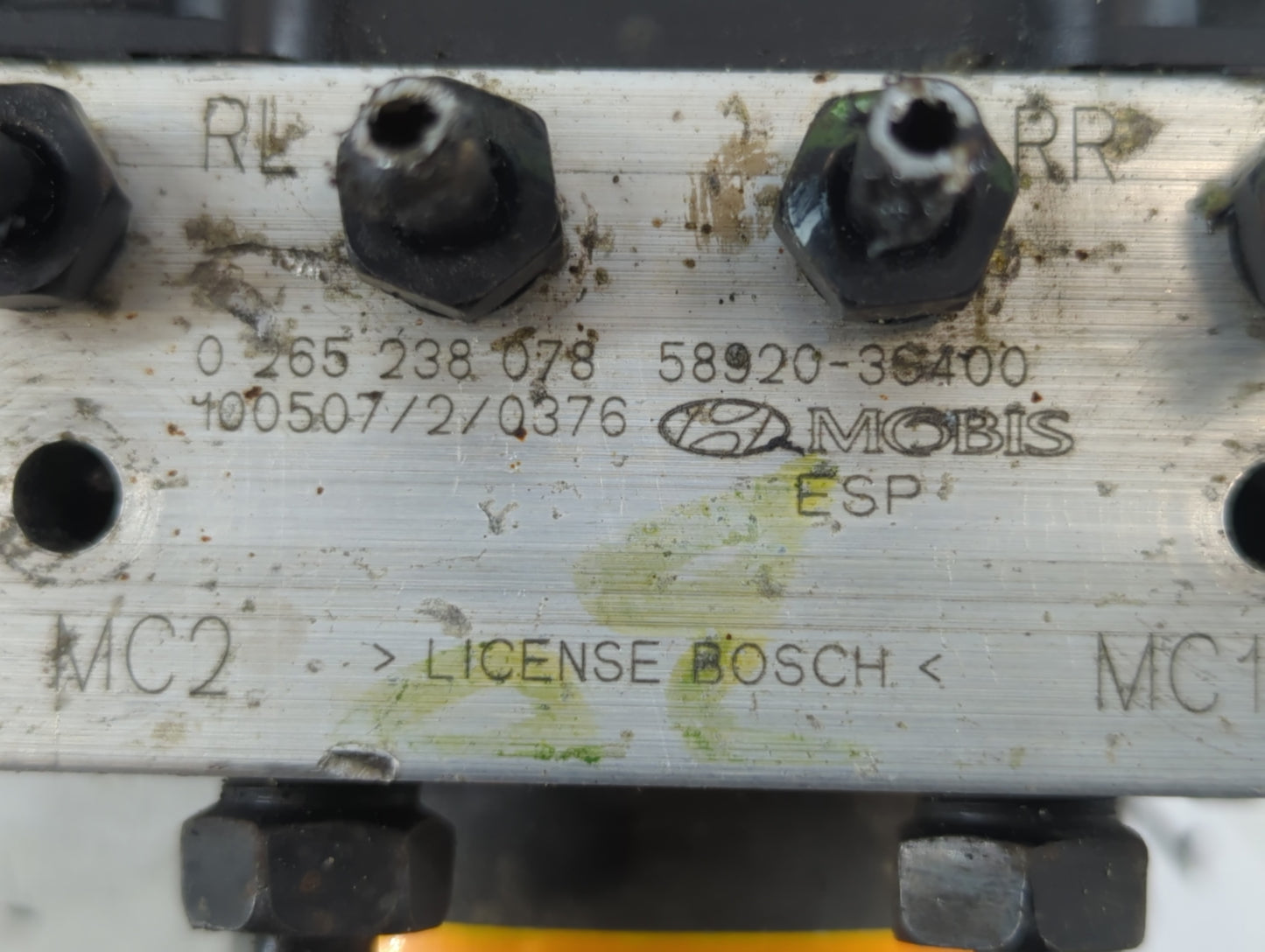 2011-2013 Hyundai Sonata ABS Pump Control Module Replacement P/N:58920-36400 0 265 238 078 Fits Fits 2011 2012 2013 OEM Used
