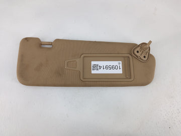 2011-2015 Hyundai Sonata Sun Visor Shade Replacement Passenger Right Mirror Fits Fits 2011 2012 2013 2014 2015 OEM Used Auto Parts