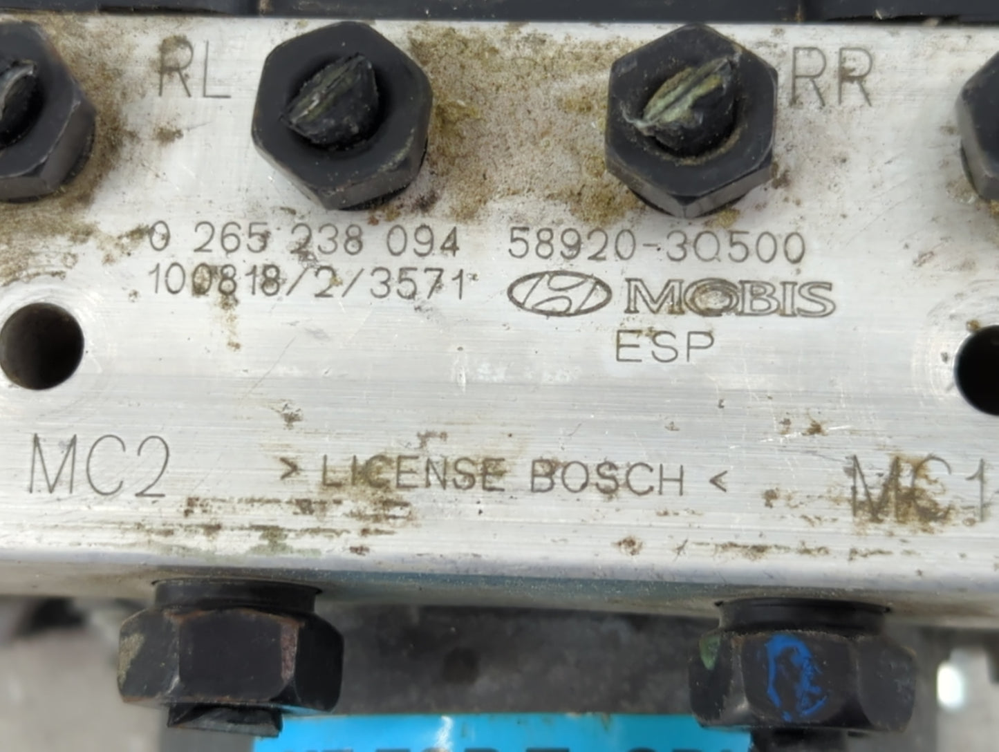 2011-2013 Hyundai Sonata ABS Pump Control Module Replacement P/N:58920-30500 0 265 238 094 Fits Fits 2011 2012 2013 OEM Used