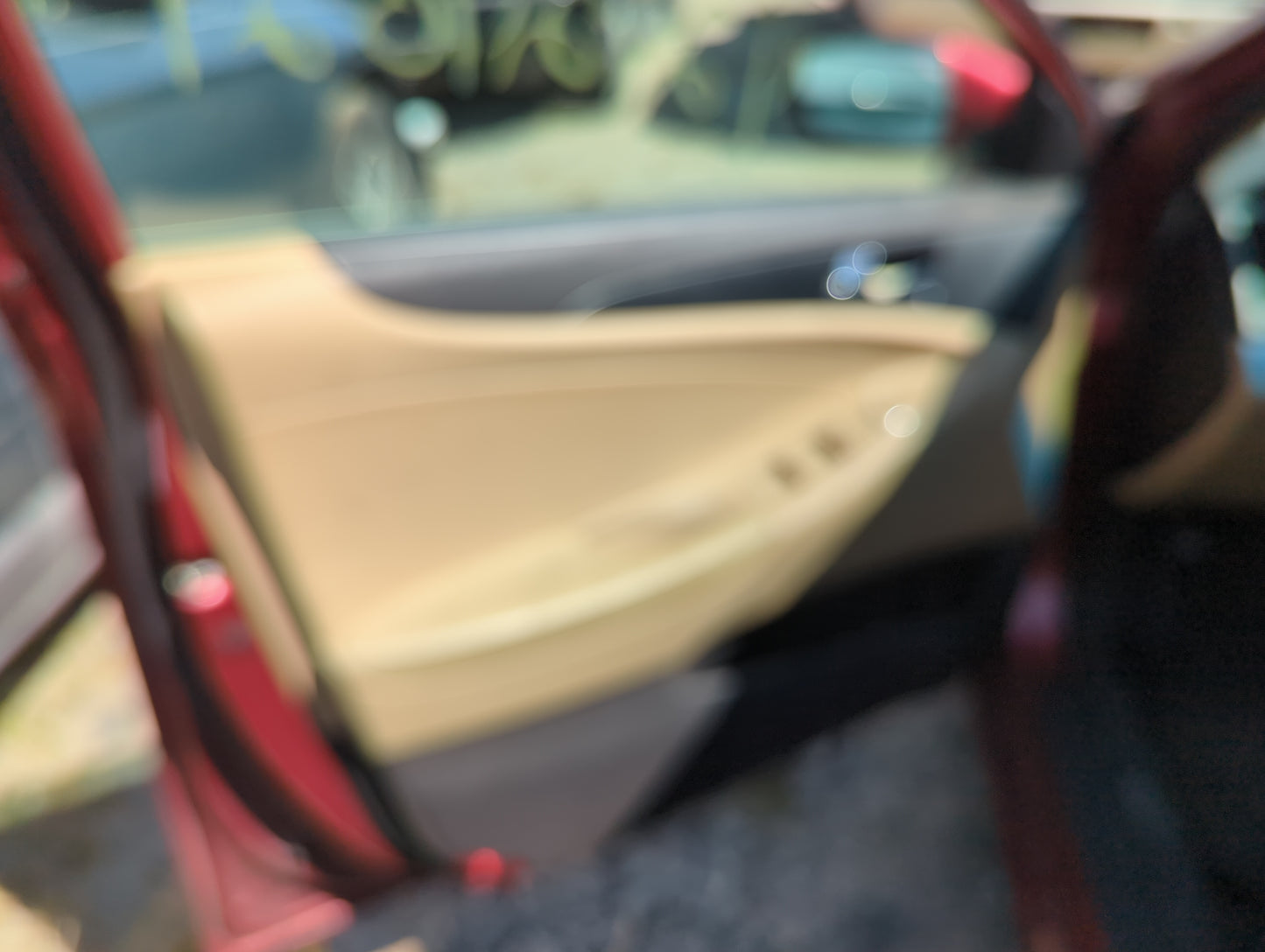 2011 Hyundai Sonata Front Left Driver Interior Door Panel Trim - Oemusedautoparts1.com