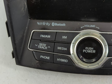 2011-2012 Hyundai Sonata Radio AM FM Cd Player Receiver Replacement P/N:96560-4R7004X Fits Fits 2011 2012 OEM Used Auto Parts