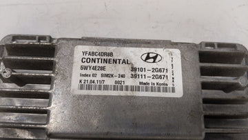 2011-2014 Hyundai Sonata PCM Engine Control Computer ECU ECM PCU OEM P/N:39101-2G661 39111-2G661 Fits Fits 2011 2012 2013 2014 OEM Used Auto Parts