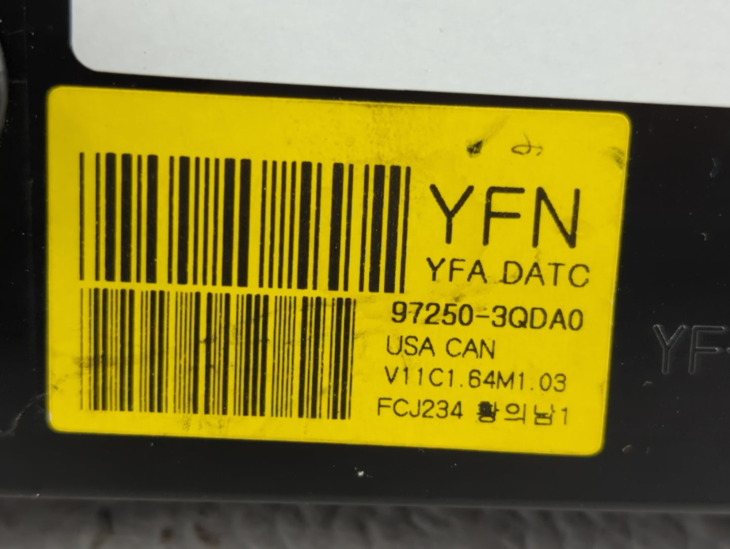 2011-2013 Hyundai Sonata Climate Control Module Temperature AC/Heater Replacement P/N:97250-3QDA0 Fits Fits 2011 2012 2013 O