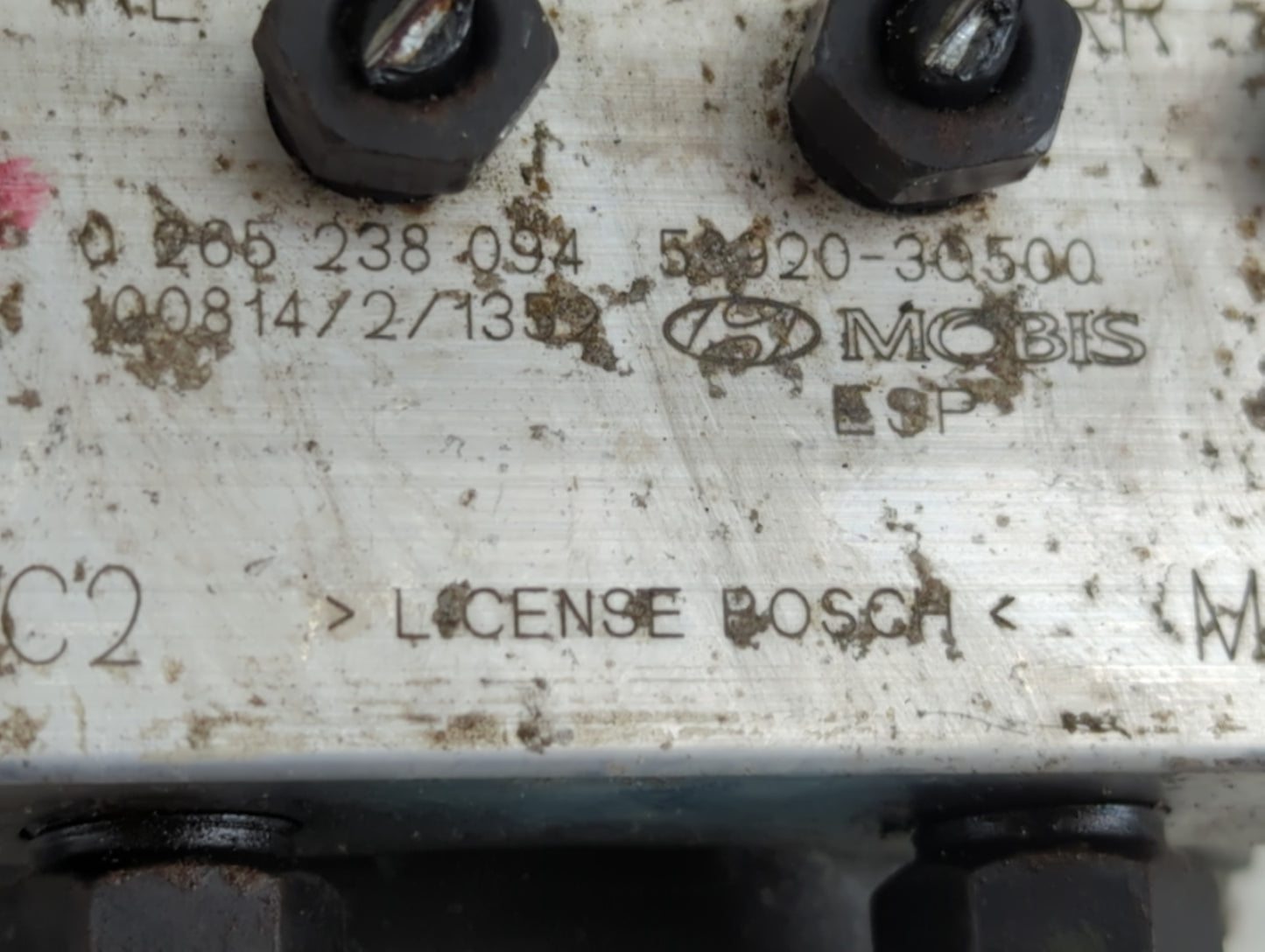 2011-2013 Hyundai Sonata ABS Pump Control Module Replacement P/N:0 265 238 094 Fits Fits 2011 2012 2013 OEM Used Auto Parts